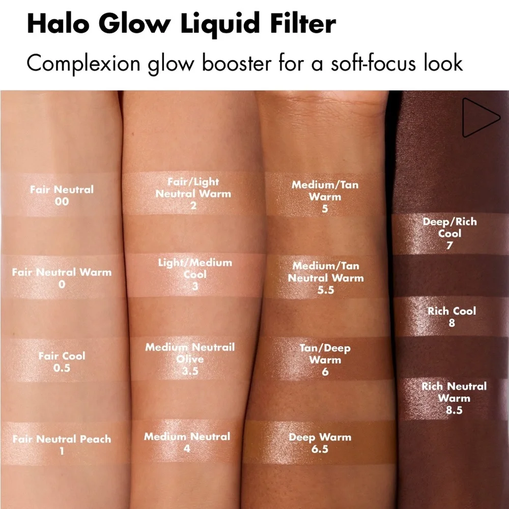 ELF • Foundation + Halo Glow Set